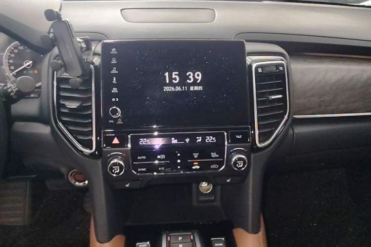 Used Honda UR-V 2020 370TURBO Four-Wheel Drive Prestige Edition Audio And AC Panel