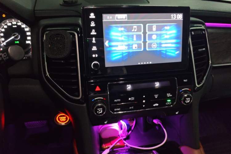 Used Honda UR-V 2020 370TURBO Four-Wheel Drive Prestige Edition Audio And AC Panel