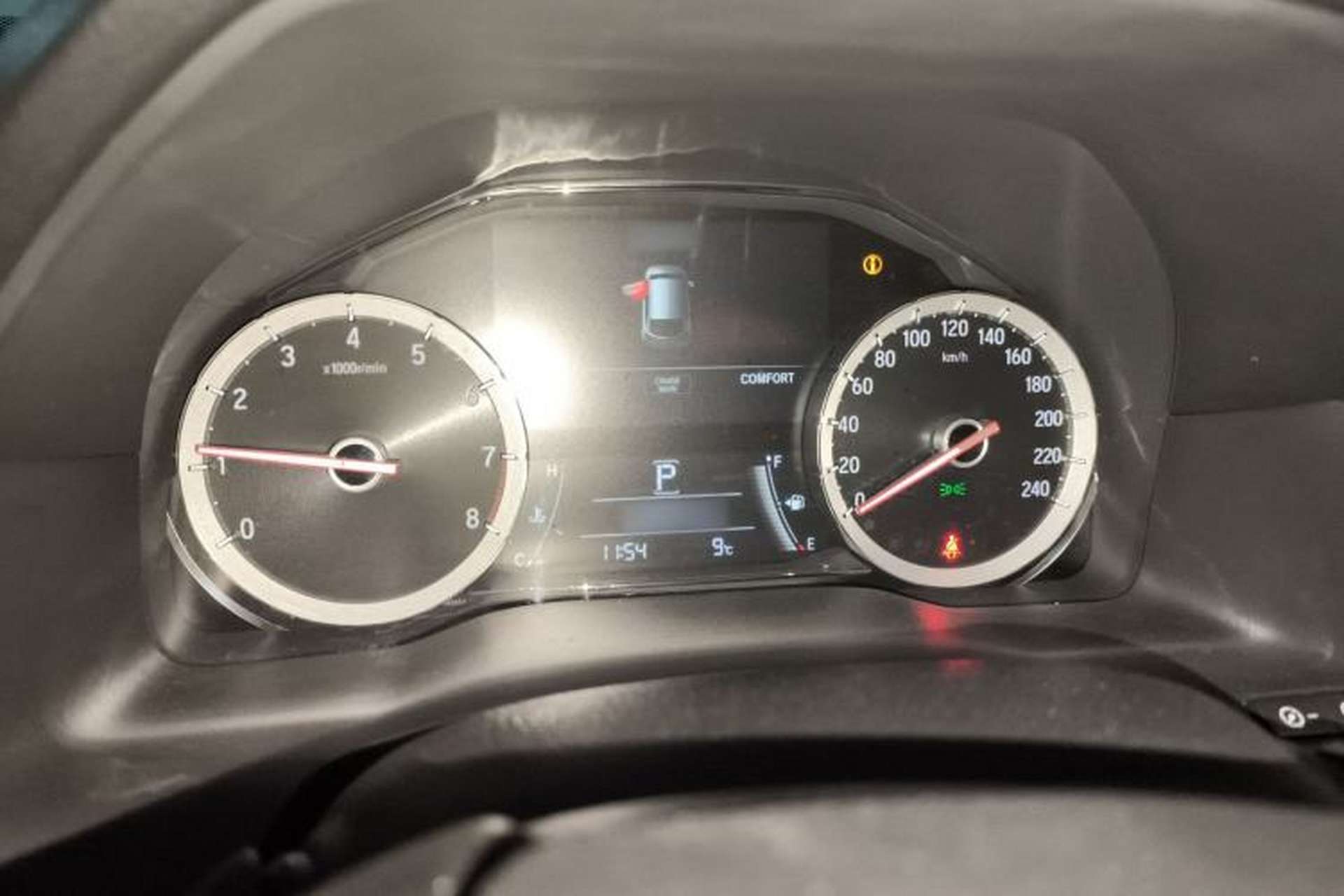 Used Honda UR-V 2020 370TURBO Two-Wheel Drive Luxury Edition Instrument Cluster