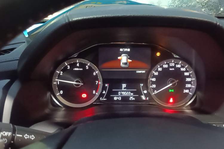 Used Honda UR-V 2020 370TURBO Two-Wheel Drive Luxury Edition Instrument Cluster
