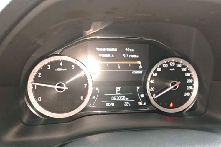 Used Honda UR-V 2020 370TURBO Two-Wheel Drive Luxury Edition Instrument Cluster