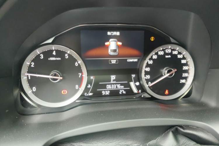 Used Honda UR-V 2020 370TURBO Two-Wheel Drive Luxury Edition Instrument Cluster