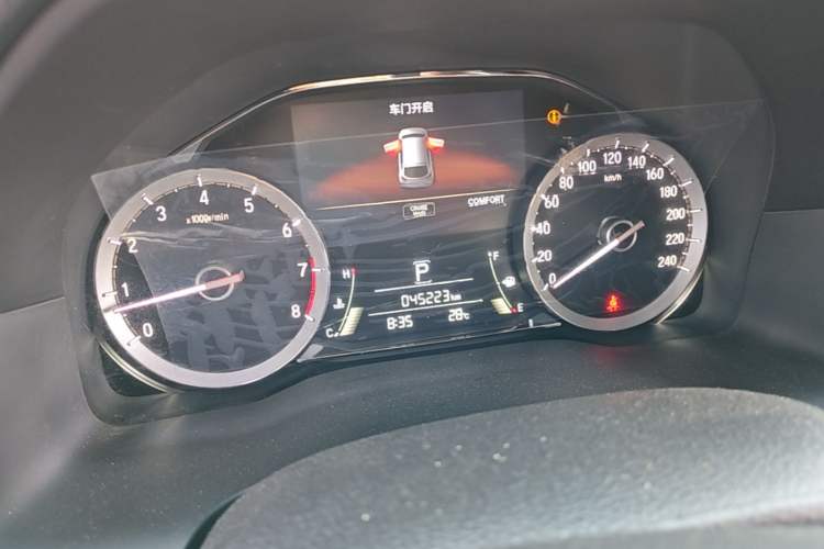 Used Honda UR-V 2020 370TURBO Two-Wheel Drive Luxury Edition Instrument Cluster