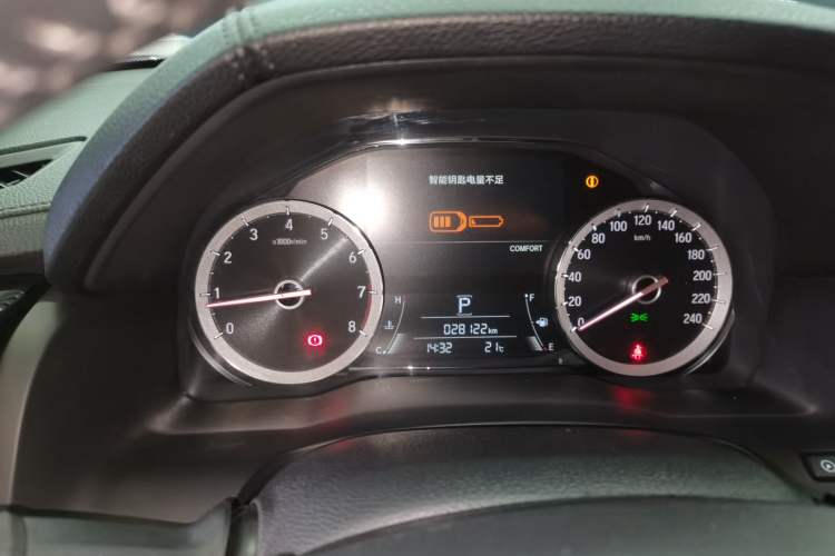 Used Honda UR-V 2020 370TURBO Two-Wheel Drive Luxury Edition Instrument Cluster