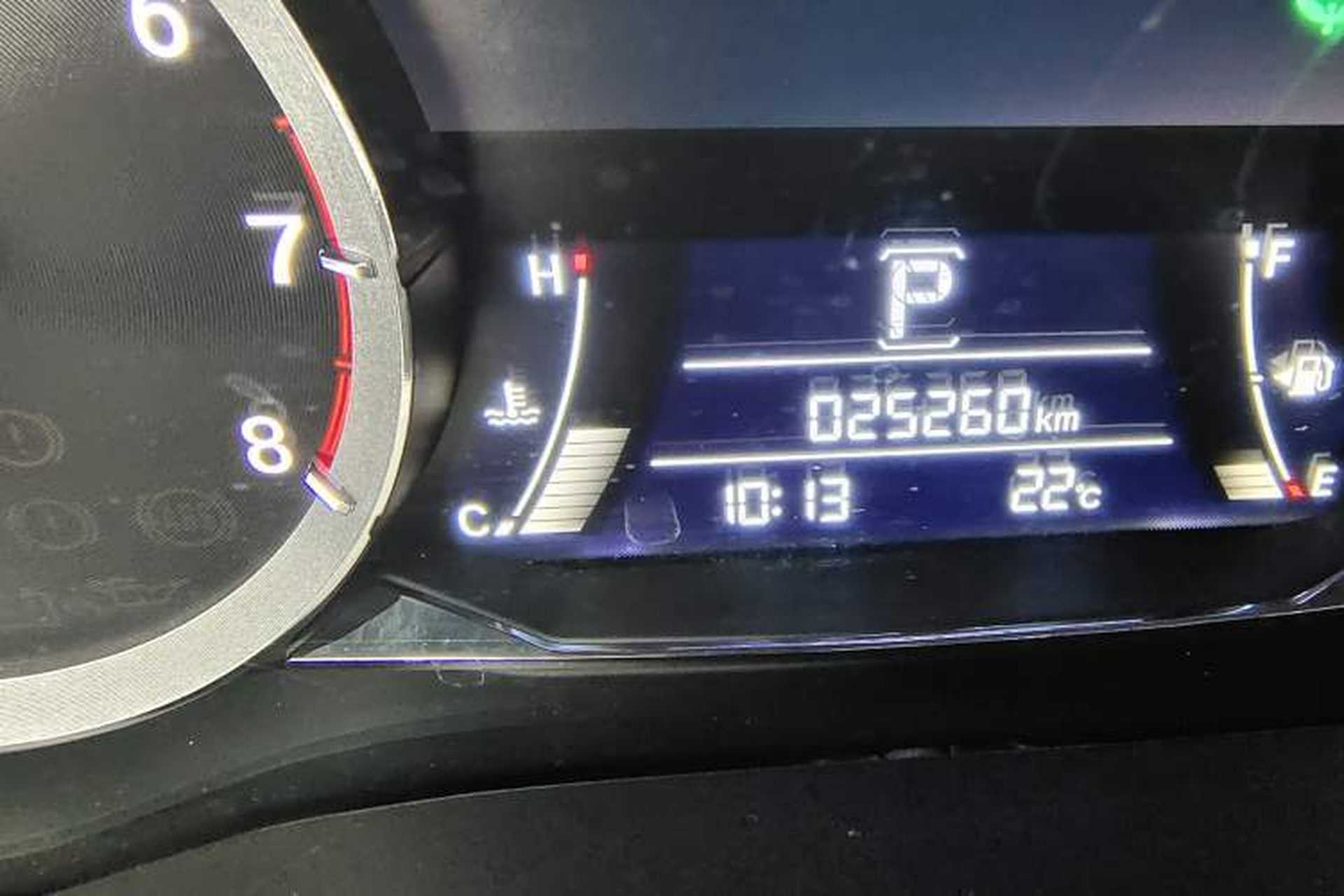 Used Honda UR-V 2020 240TURBO Two-Wheel Drive Zhiyue Version Odometer Close Up