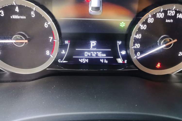 Used Honda UR-V 2020 240TURBO Two-Wheel Drive Zhiyue Version Odometer Close Up