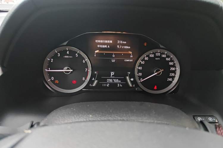 Used Honda UR-V 2020 370TURBO Two-Wheel Drive Luxury Edition Instrument Cluster