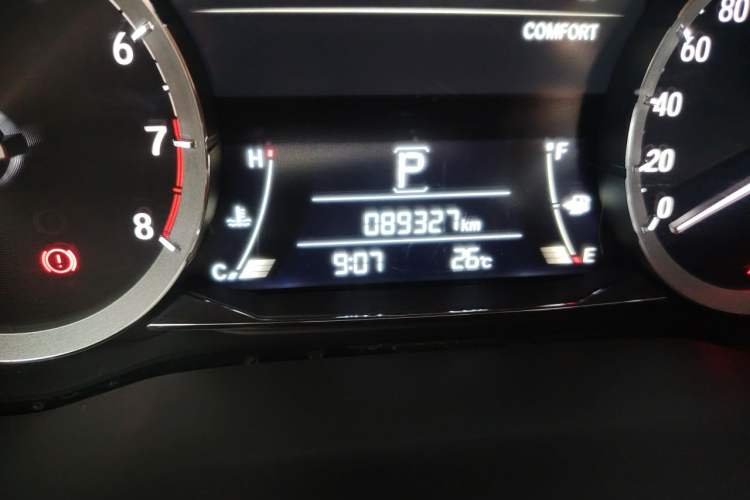 Used Honda UR-V 2020 370TURBO Two-Wheel Drive Luxury Edition Odometer Close Up