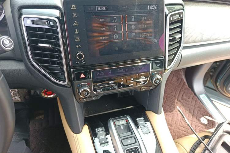 Used Honda UR-V 2020 370TURBO Four-Wheel Drive Prestige Edition Audio And AC Panel