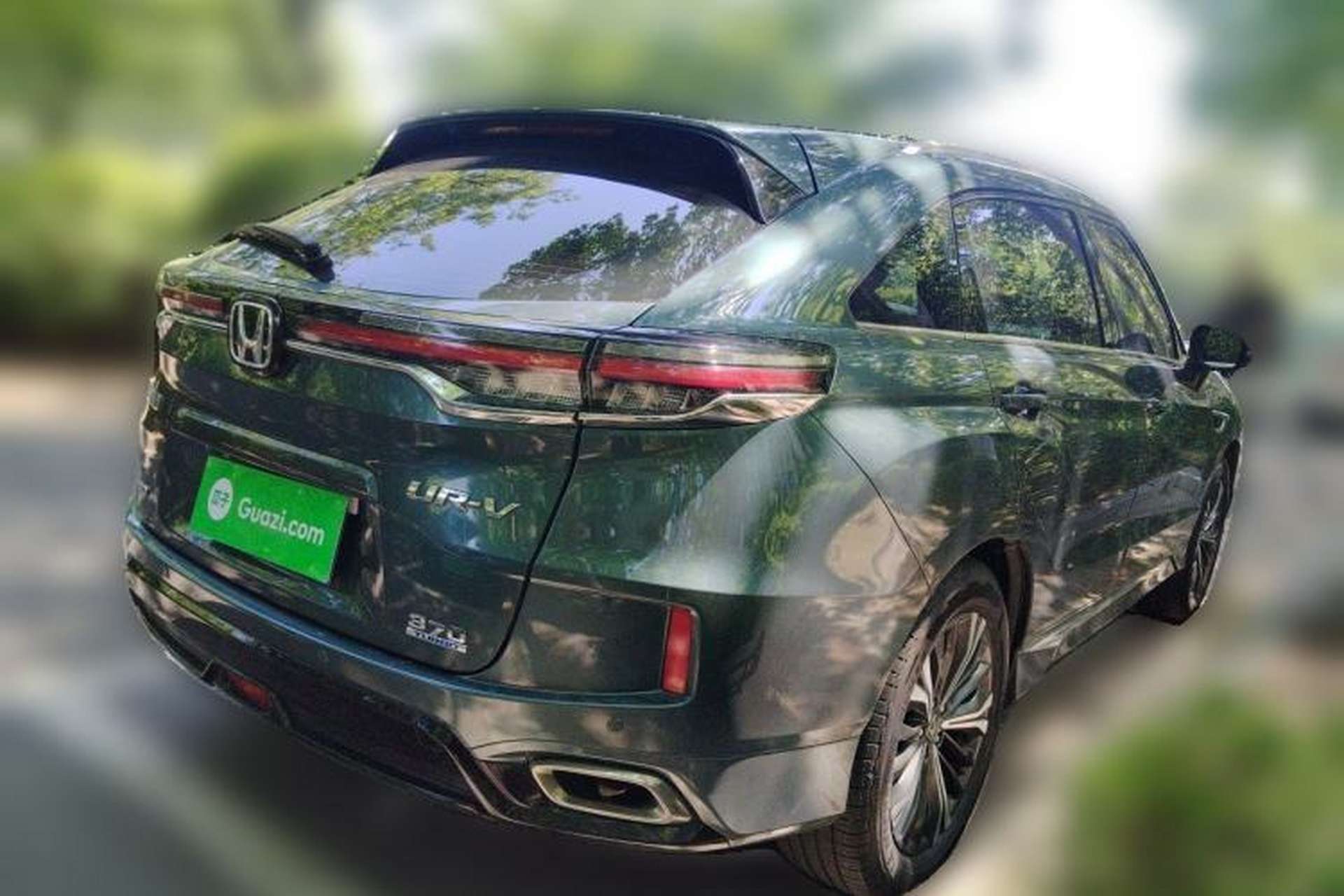Used Honda UR-V 2020 370TURBO Two-Wheel Drive Luxury Edition Rear Right 45 Deg