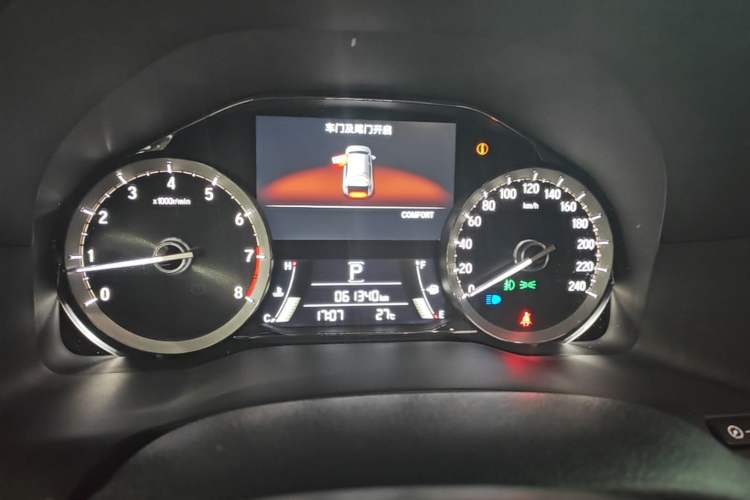 Used Honda UR-V 2020 370TURBO Two-Wheel Drive Luxury Edition Instrument Cluster
