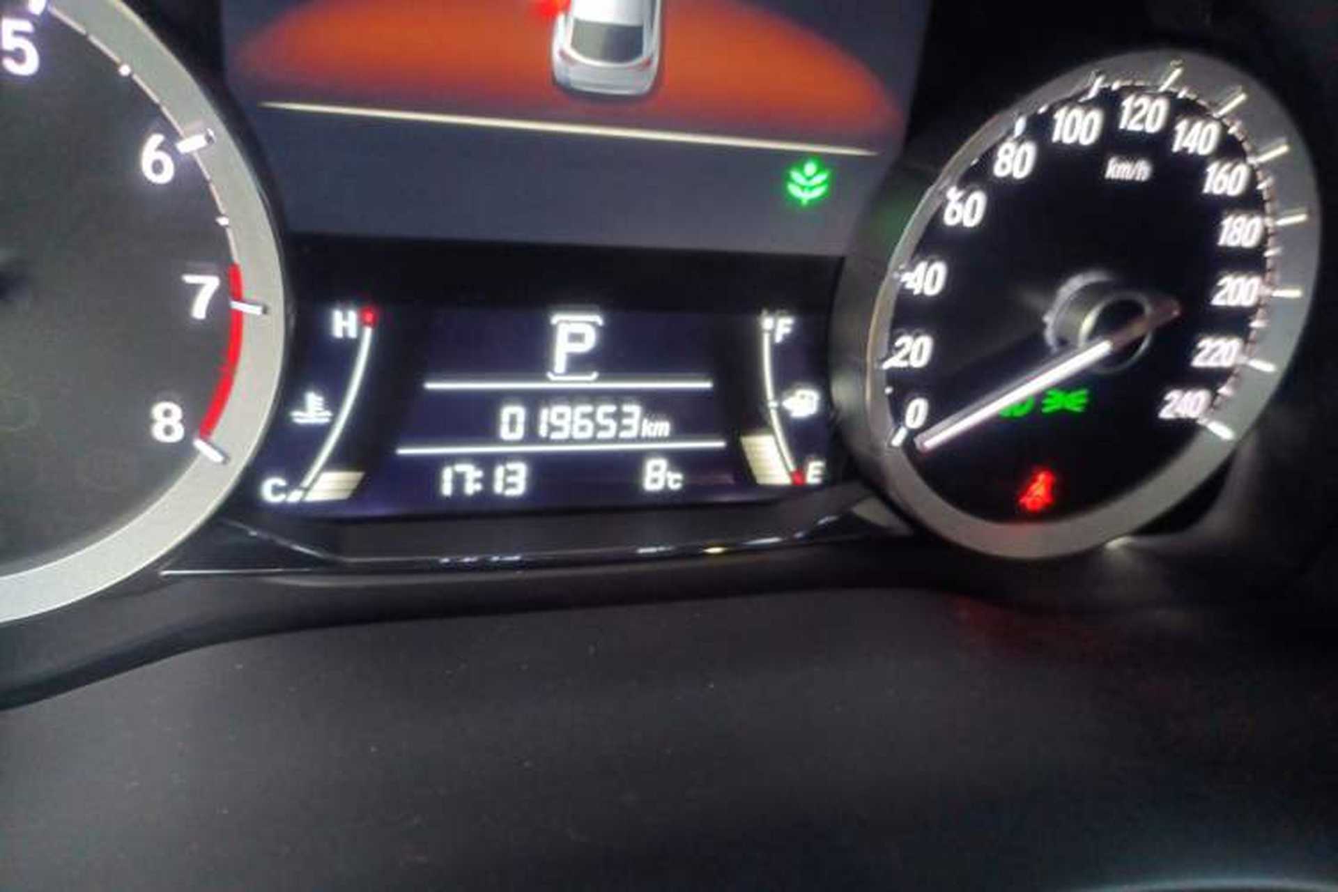 Used Honda UR-V 2020 370TURBO Four-Wheel Drive Prestige Edition Odometer Close Up