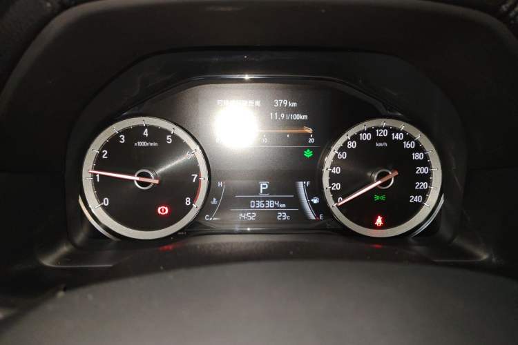 Used Honda UR-V 2020 370TURBO Two-Wheel Drive Luxury Edition Instrument Cluster