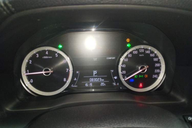Used Honda UR-V 2020 370TURBO Two-Wheel Drive Luxury Edition Instrument Cluster
