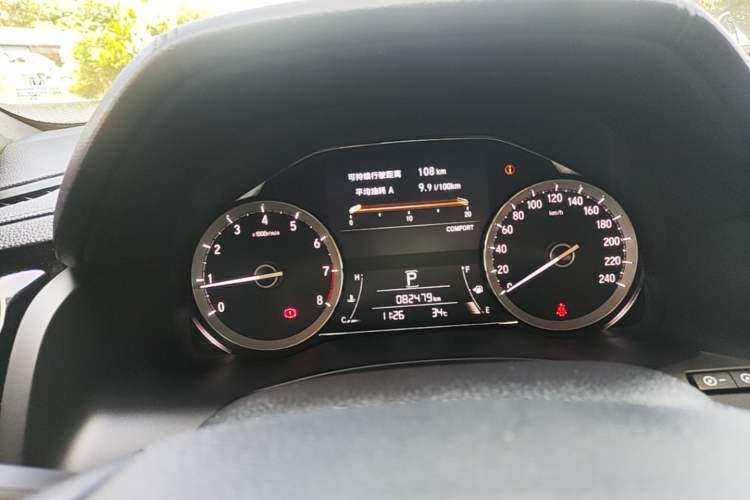 Used Honda UR-V 2020 370TURBO Two-Wheel Drive Luxury Edition Instrument Cluster