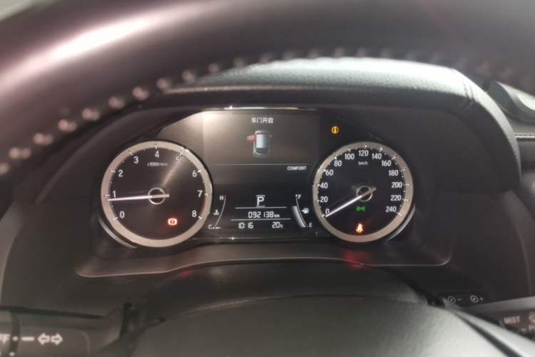 Used Honda UR-V 2020 370TURBO Two-Wheel Drive Luxury Edition Instrument Cluster