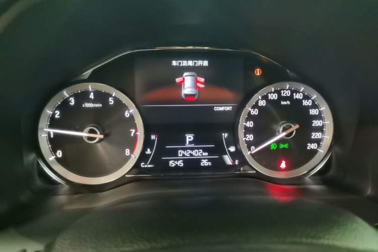 Used Honda UR-V 2020 370TURBO Two-Wheel Drive Luxury Edition Instrument Cluster