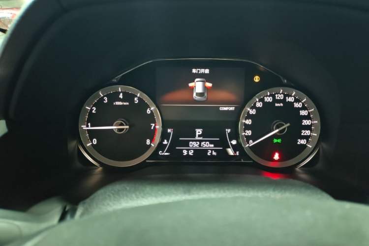 Used Honda UR-V 2020 370TURBO Two-Wheel Drive Luxury Edition Instrument Cluster