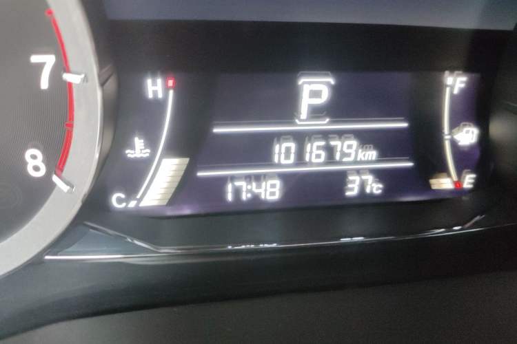 Used Honda UR-V 2020 240TURBO Two-Wheel Drive Zhiyue Version Odometer Close Up