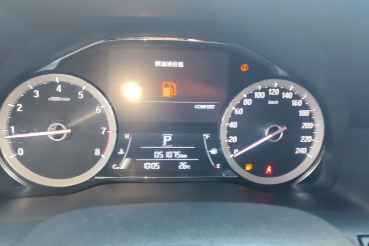 Used Honda UR-V 2020 370TURBO Two-Wheel Drive Luxury Edition Odometer Close Up
