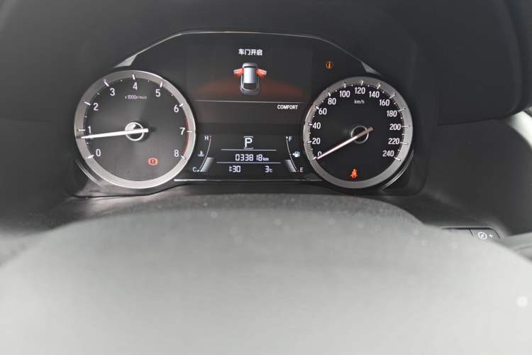 Used Honda UR-V 2020 240TURBO Two-Wheel Drive Zhiyue Version Odometer Close Up