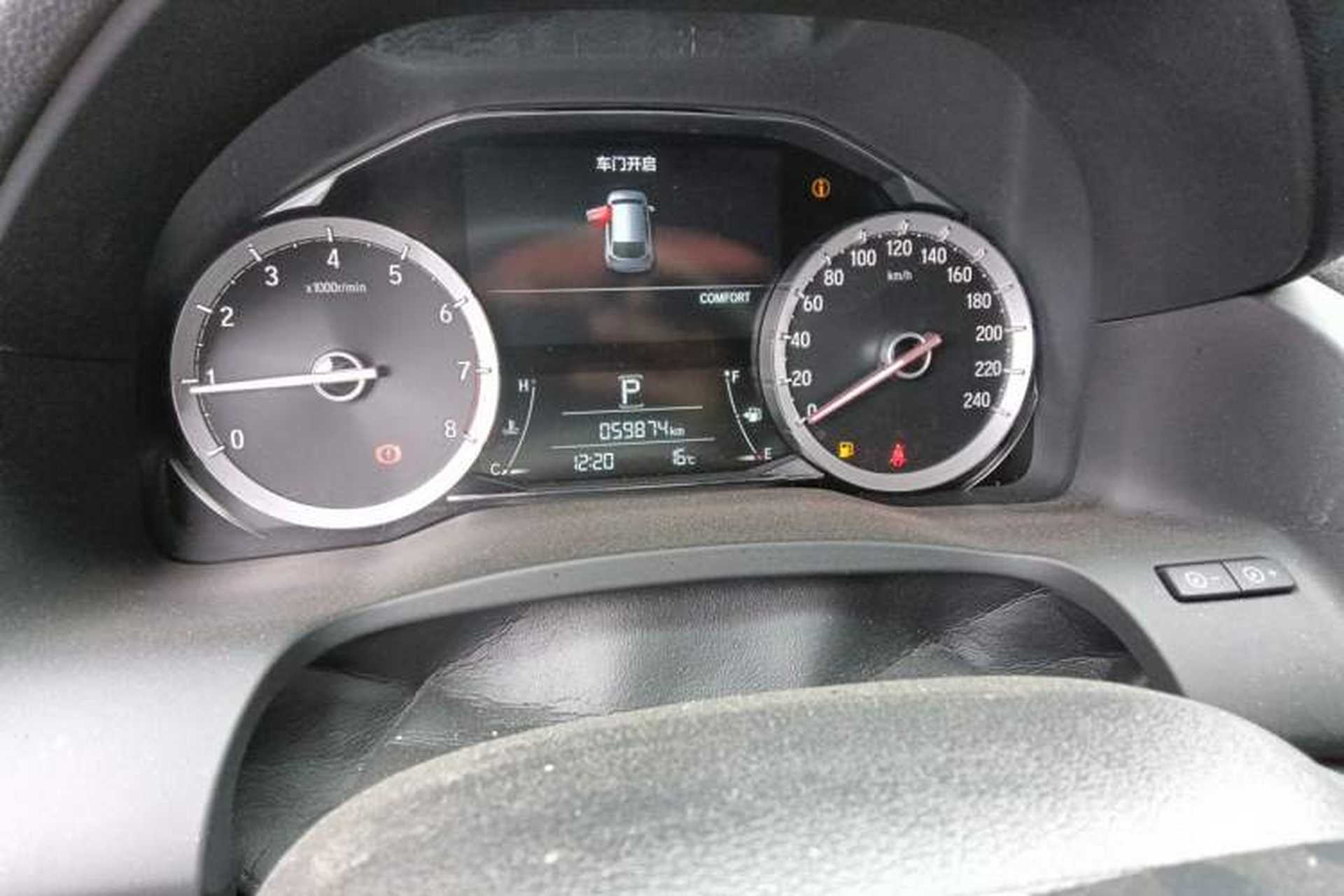 Used Honda UR-V 2020 370TURBO Four-Wheel Drive Prestige Edition Odometer Close Up