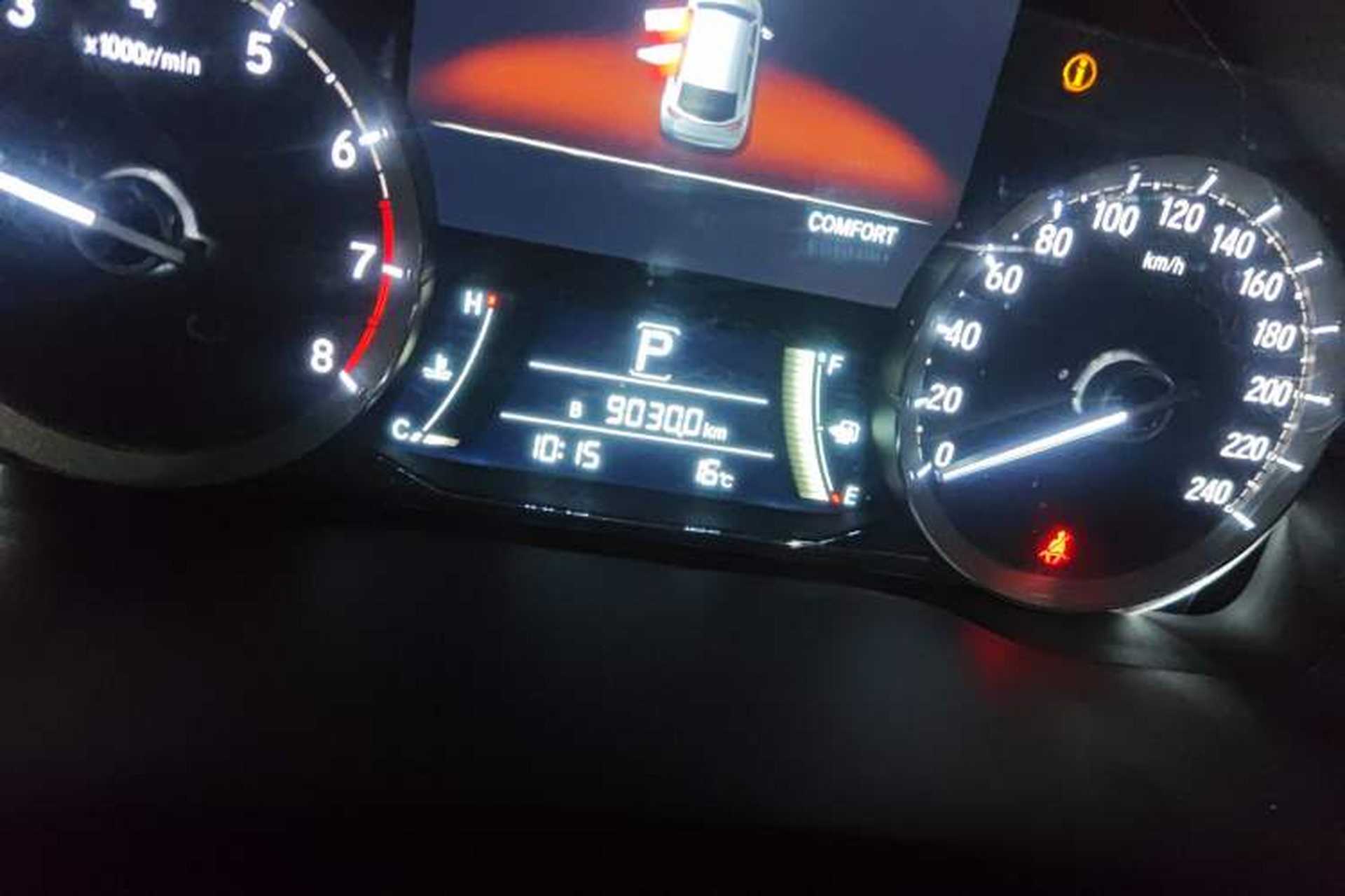 Used Honda UR-V 2020 240TURBO Two-Wheel Drive Zhiyue Version Odometer Close Up