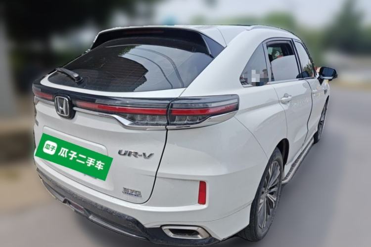 Used Honda UR-V 2020 370TURBO Two-Wheel Drive Luxury Edition Rear Right 45 Deg
