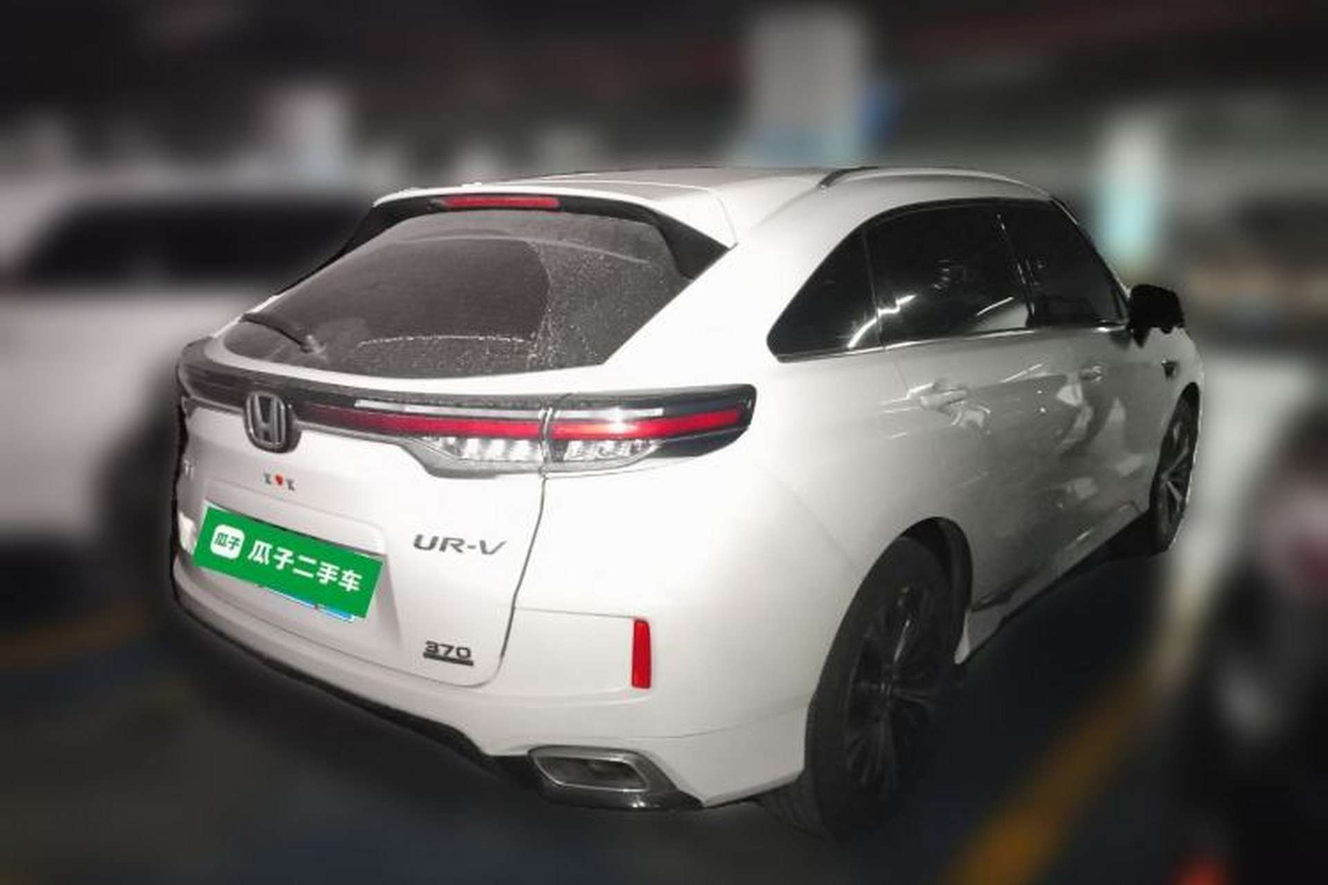 Used Honda UR-V 2020 370TURBO Two-Wheel Drive Luxury Edition Rear Right 45 Deg