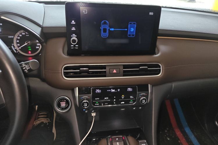 Used Honda UR-V 2023 370TURBO Four-Wheel Drive Luxury Edition Audio And AC Panel