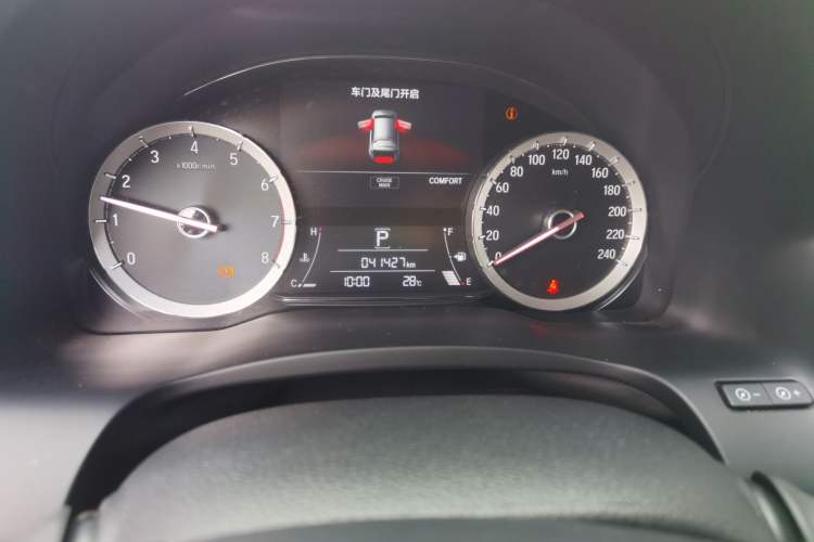 Used Honda UR-V 2023 240TURBO Two-Wheel Drive Zhiyue Edition Instrument Cluster