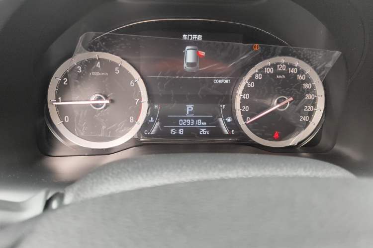 Used Honda UR-V 2023 370TURBO Four-Wheel Drive Luxury Edition Odometer Close Up