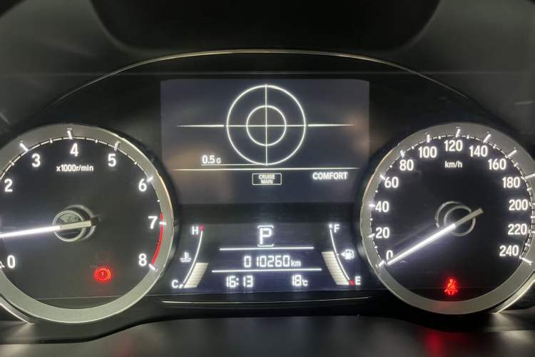 Used Honda UR-V 2023 370TURBO Two-Wheel-Drive Luxury Edition Odometer Close Up