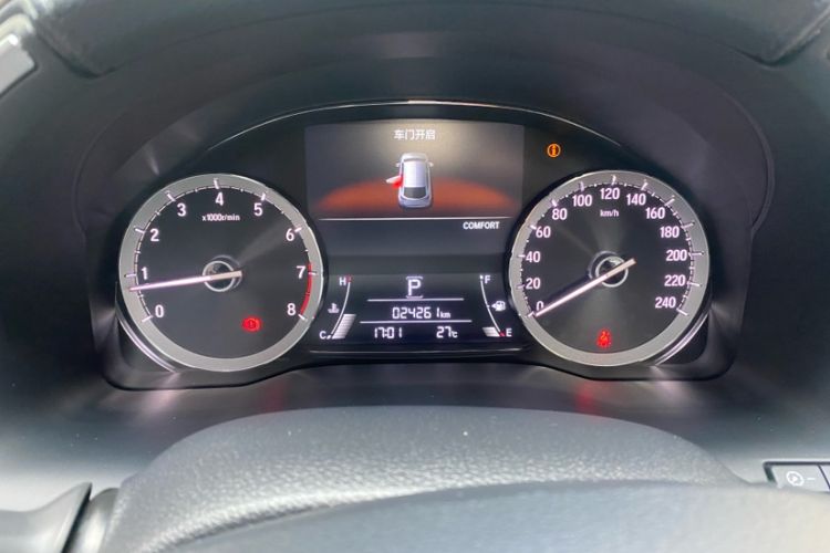 Used Honda UR-V 2023 370TURBO Four-Wheel Drive Luxury Edition Odometer Close Up