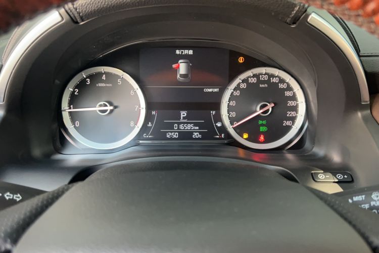 Used Honda UR-V 2023 370TURBO Four-Wheel Drive Prestige Edition Odometer Close Up
