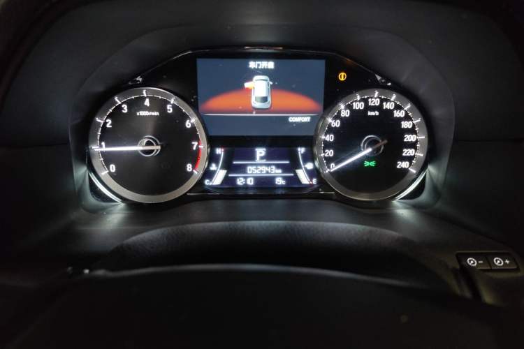 Used Honda UR-V 2023 370TURBO Four-Wheel Drive Luxury Edition Odometer Close Up