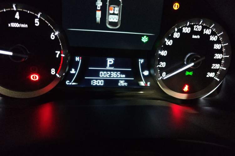 Used Honda UR-V 2024 370TURBO Two-Wheel-Drive Luxury Edition Odometer Close Up