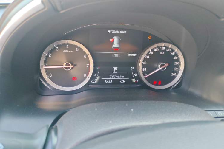 Used Honda UR-V 2024 370TURBO Two-Wheel-Drive Luxury Edition Instrument Cluster