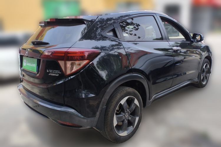 Used Honda Vezel 2015 1.8L CVT Four-Wheel Drive Flagship Model Rear Right 45 Deg