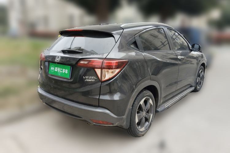 Used Honda Vezel 2015 1.8L CVT Four-Wheel Drive Flagship Model Rear Right 45 Deg