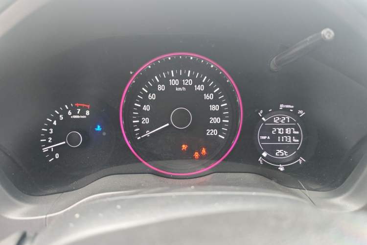 Used Honda Vezel 2015 1.5L manual two-wheel drive Comfort trim level Instrument Cluster