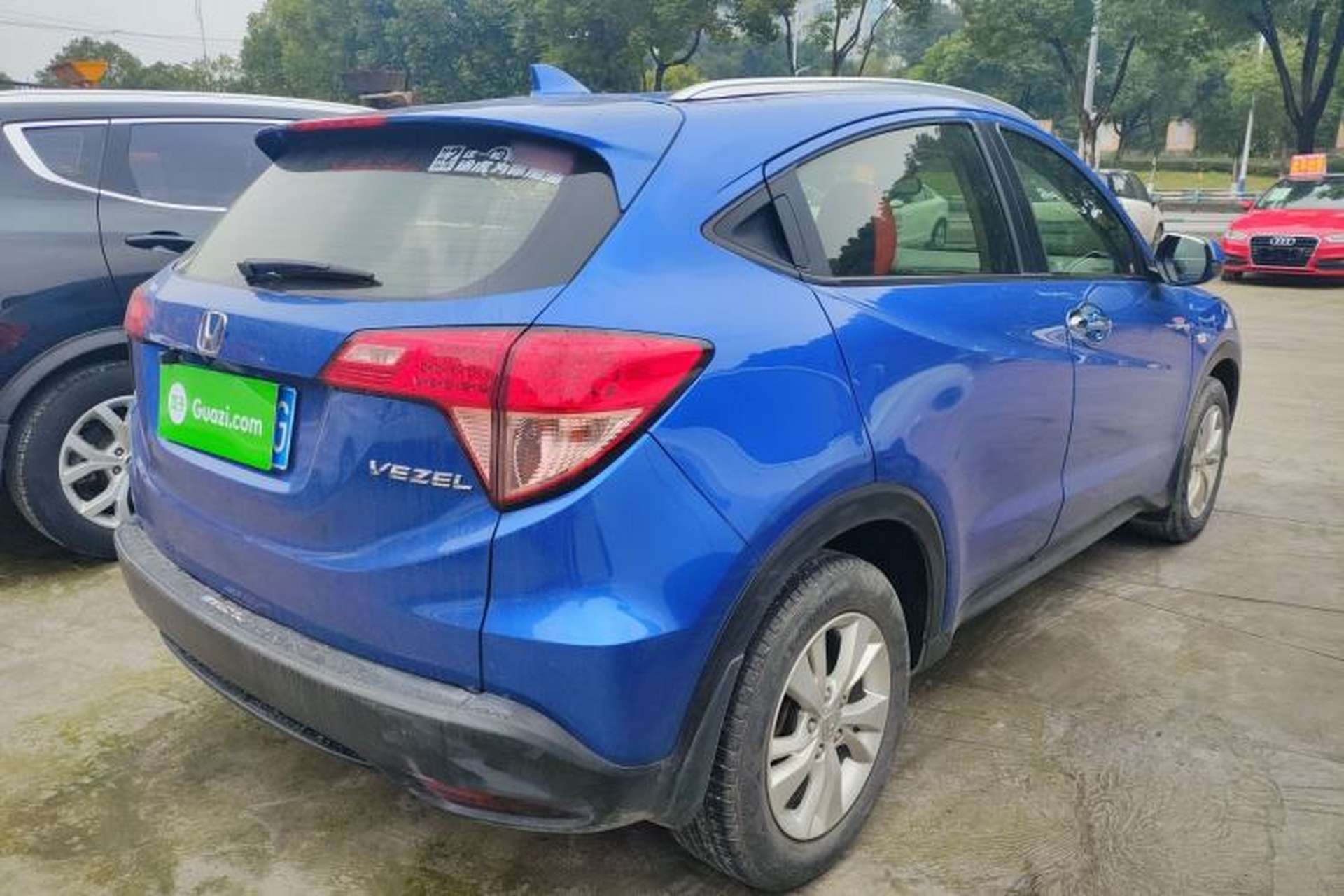 Used Honda Vezel 2015 1.5L CVT two-wheel drive Comfort trim Rear Right 45 Deg