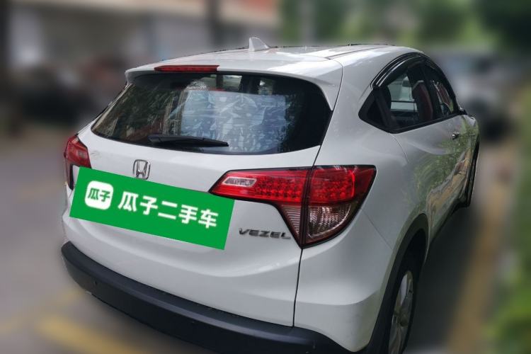 Used Honda Vezel 2015 1.5L CVT two-wheel drive Comfort trim Rear Right 45 Deg