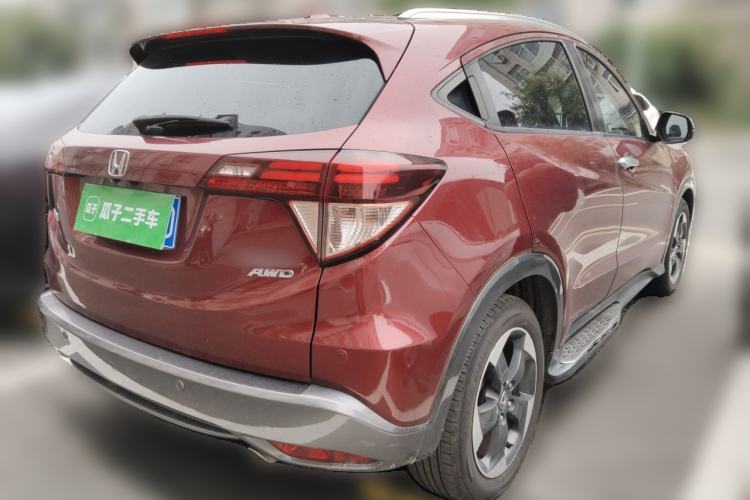 Used Honda Vezel 2015 1.8L CVT Four-Wheel Drive Flagship Model Rear Right 45 Deg