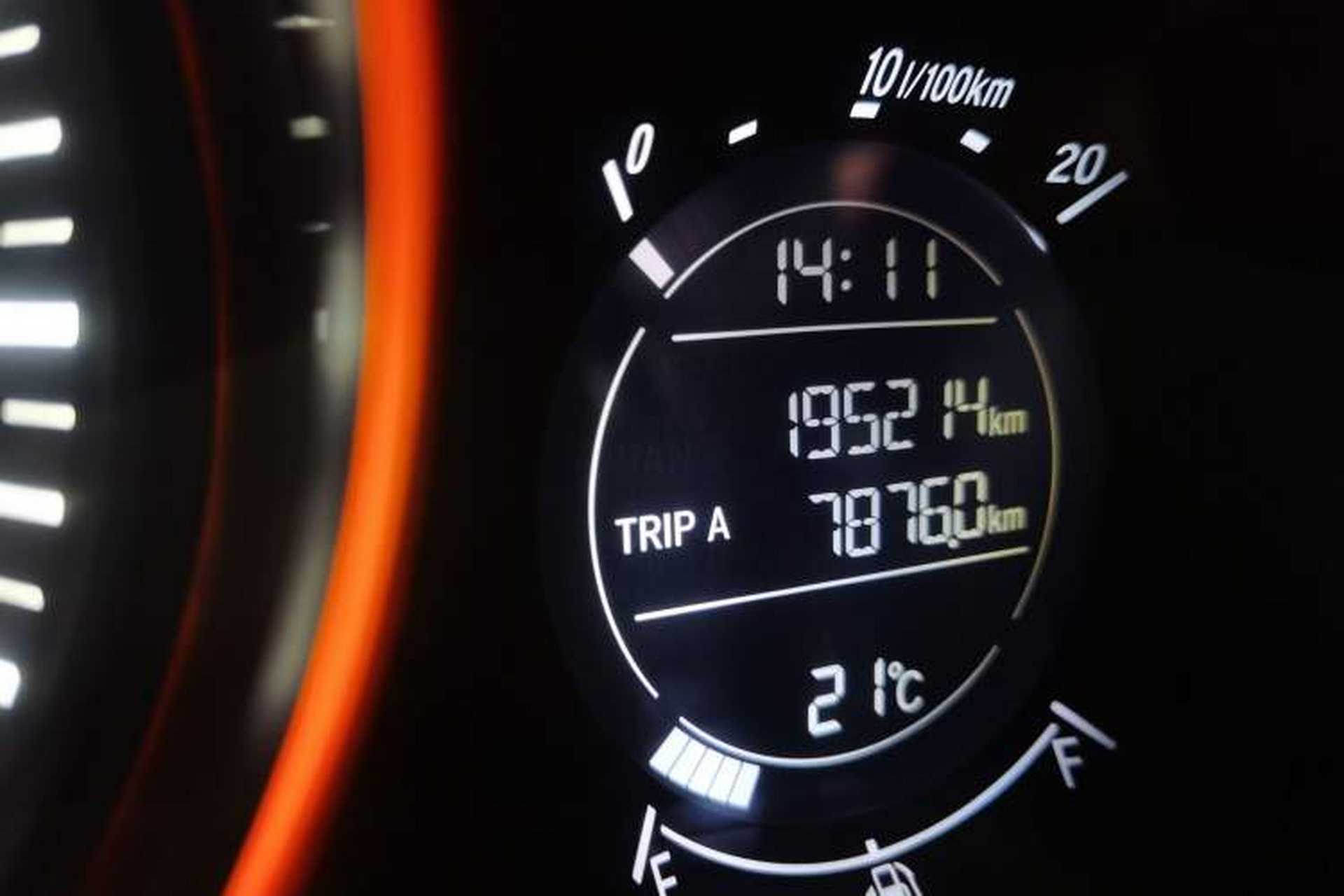 Used Honda Vezel 2016 1.8L CVT Front-Wheel Drive Pioneer Edition Odometer Close Up