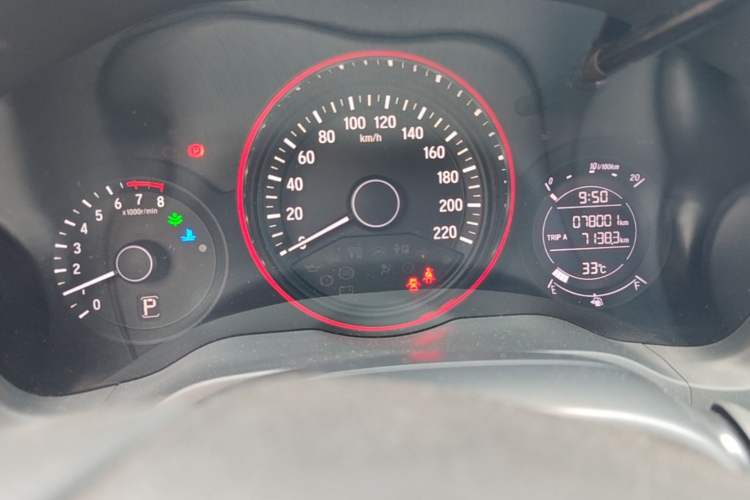 Used Honda Vezel 2017 1.8L CVT 2WD Elite Model Instrument Cluster