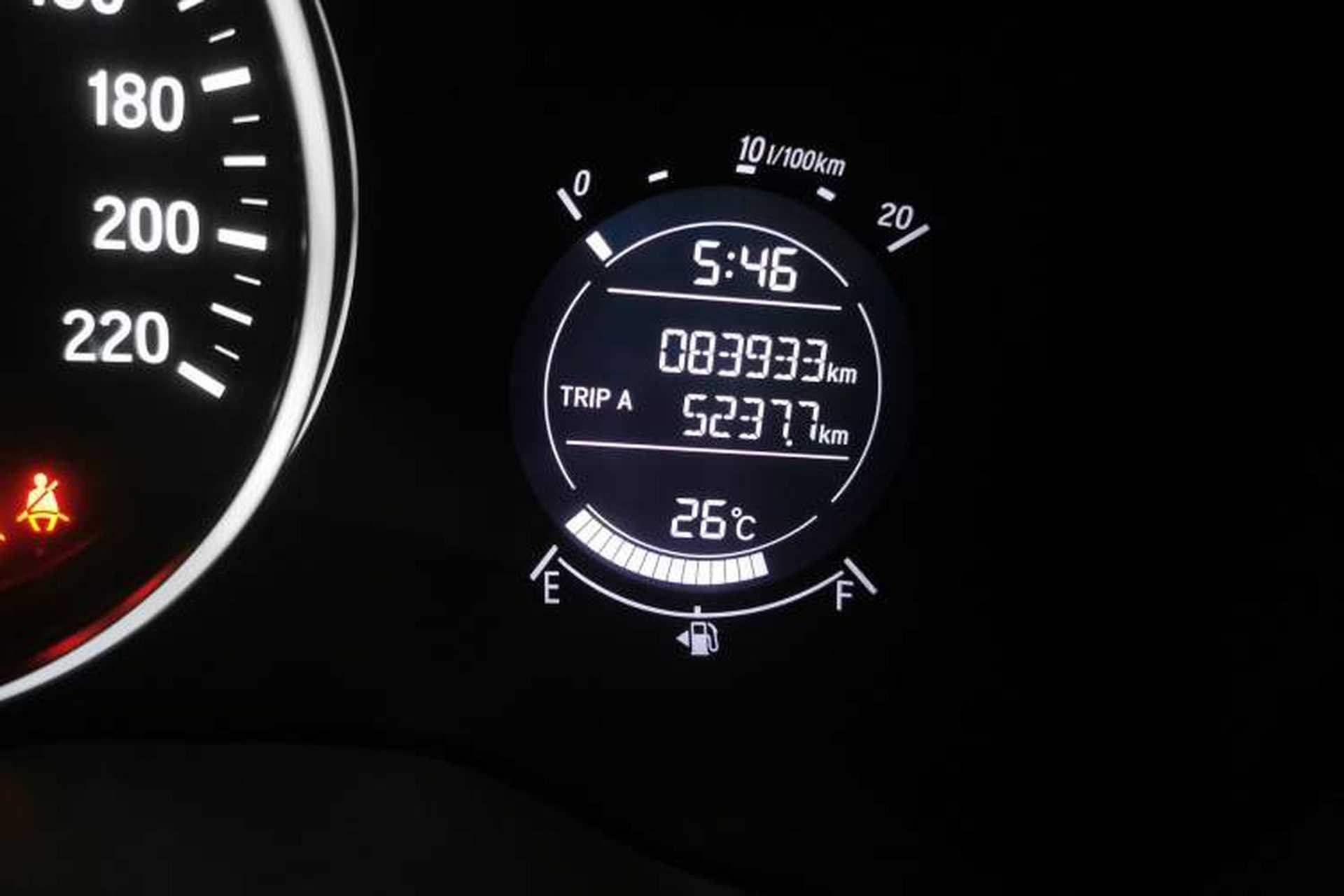 Used Honda Vezel 2017 1.5L CVT 2WD Comfort Model Odometer Close Up