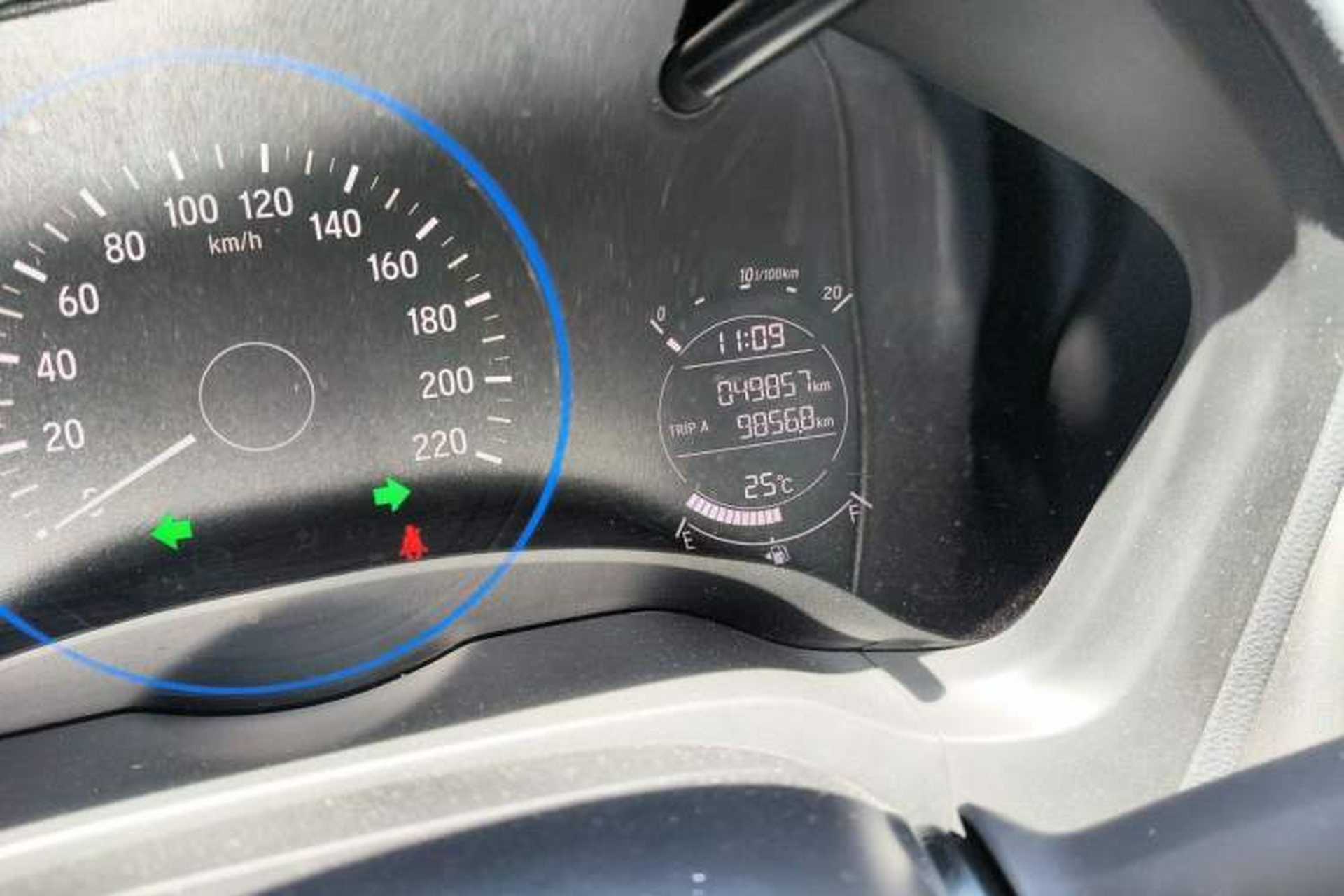 Used Honda Vezel 2017 1.8L CVT Front-Wheel Drive Pioneer Edition Odometer Close Up