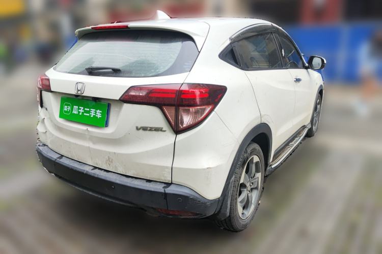 Used Honda Vezel 2017 1.8L CVT Front-Wheel Drive Pioneer Edition Rear Right 45 Deg