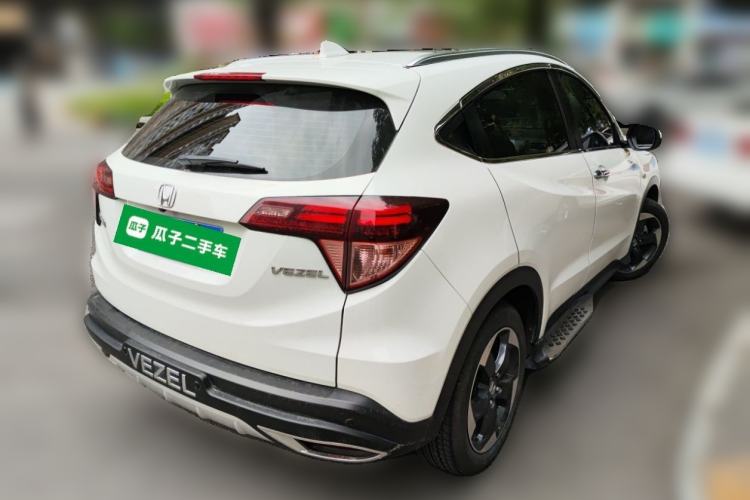 Used Honda Vezel 2017 1.8L CVT Front-Wheel Drive Pioneer Edition Rear Right 45 Deg